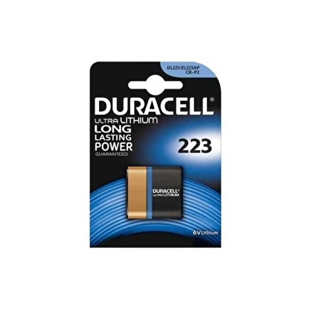 Duracell DL223A/CRP2 Pil 1&amp;apos;li (1243)