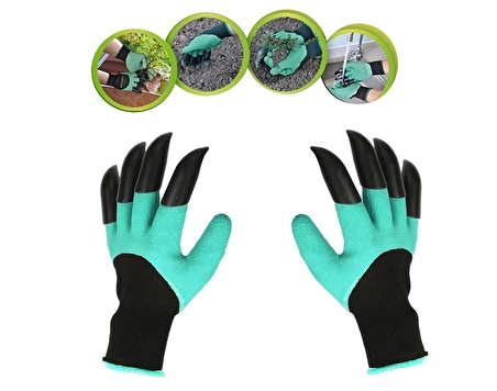 Garden Genie Gloves Toprak Kazma Bahçe Eldiveni (1243)