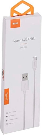 AV-W132B Type-C USB 1M Kablo (1243)