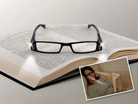 Kitap Okuma Gözlüğü Led Işıklı (1243)
