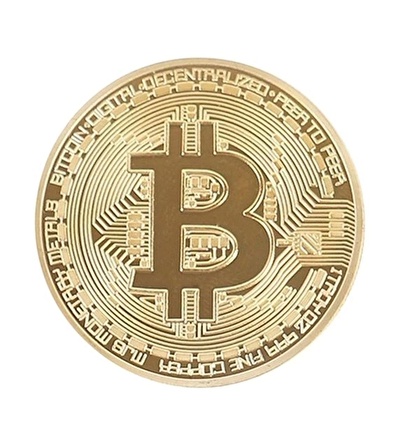 Bitcoin Madeni Hatıra Parası Hediyelik Para (1243)