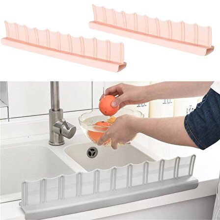 Vantuzlu Kauçuk Sıvı Su Sızdırmaz İzalasyon Mutfak Banyo Duş Bariyeri Lavabo Kenar Tutucu Set (1243)