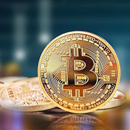 Bitcoin Madeni Hatıra Parası Madeni Bitcoin Hediye Sikke Para (1243)