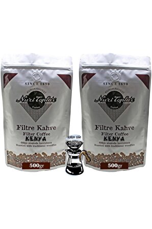 Nuri Toplar Filtre Kahvesi 1 Kg Kenya Aa Çekirdeği - Odun Ateşinde Kahve
