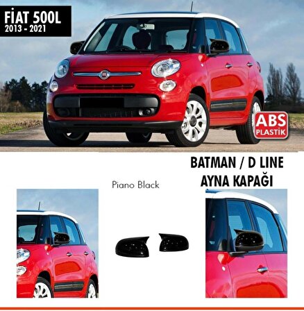 Fiat 500L Batman Yarasa Ayna Parlak Siyah 2014 ve üzeri