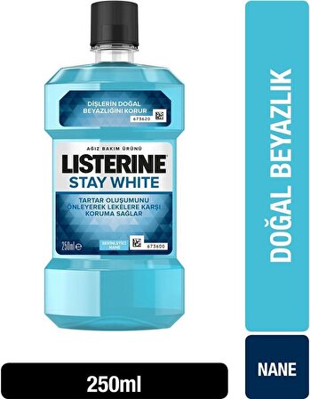 Listerine Stay White 250 Ml Ağız Bakım