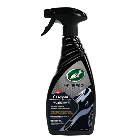 Turtle Wax Seramik Akrilik Siyah Sprey Cila Siyah 500 Ml