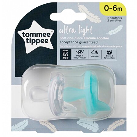 Tommee Tippee Ultra Light 2'li Emzik 0-6 Ay