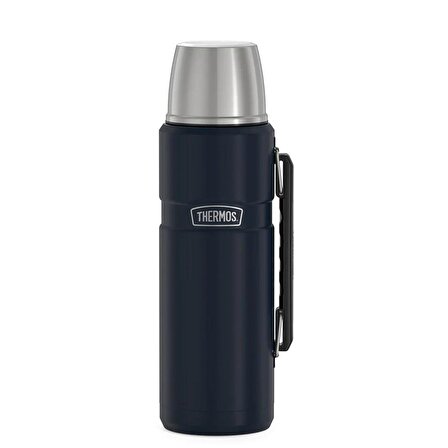  THERMOS STAİNLESS KİNG LARGE 1,2 LİTRE GECE MAVİSİ