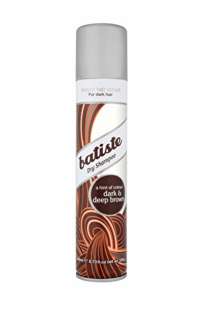 Kahverengi Saçlar için Kuru Şampuan - Dry Shampoo Dark & Deep Brown 200 ml 5010724527443