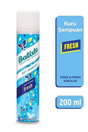 Batiste Kuru Şampuan Tüm Saç Tipleri Light Breezy Fresh 200 Ml