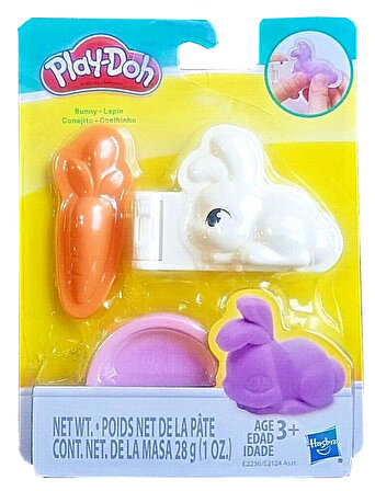 Play-Doh Mini Hayvan Araçları Tavşan