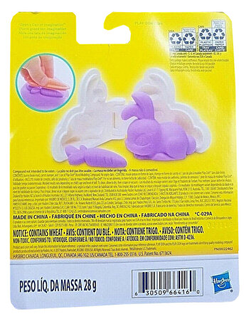 Play-Doh Mini Hayvan Araçları Tavşan