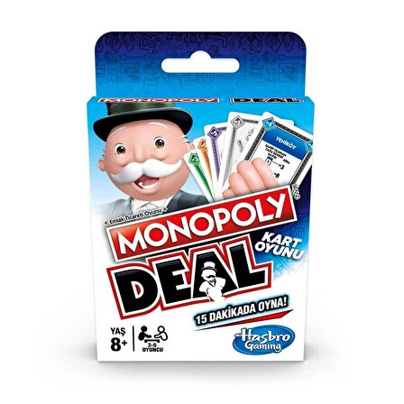 Monopoly Deal E3113 Kart Oyunu Lisanslı Orjinal Ürün