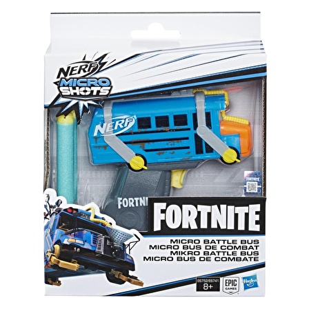 Nerf MicroShots Fortnite Battle Bus E6752-E6741 Lisanslı Ürün 