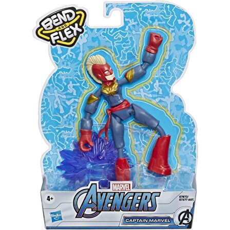 Marvel Avengers Bend & Flex Captain Marvel Figür Lisanslı Ürün