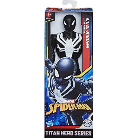 Titan Hero Serisi Black Suit SpiderMan Figür E7329 E8523 Lisanslı