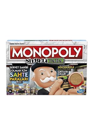 Monopoly Şifreli Para F2674 Lisanslı Ürün
