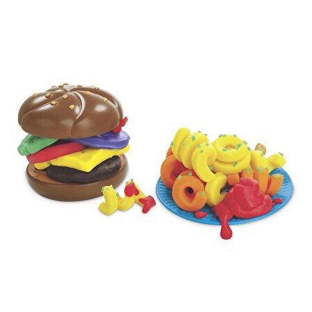 Play Doh Mutfak Atölyesi Hamburger E5112 E5472 Lisanslı Ürün