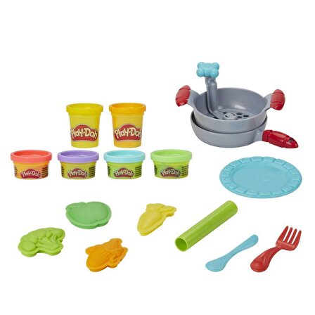 Play Doh Mutfak Atölyesi Makarna E5112 E9369 Lisanslı Ürün