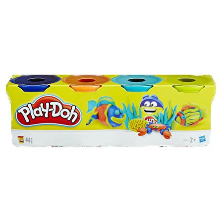 Play-Doh 4 lü Oyun Hamuru 448 Gr