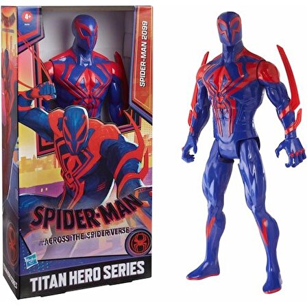 Spider Man Titan Hero Serisi Özel Figür Spider Verse F6104 Lisanslı Ürün