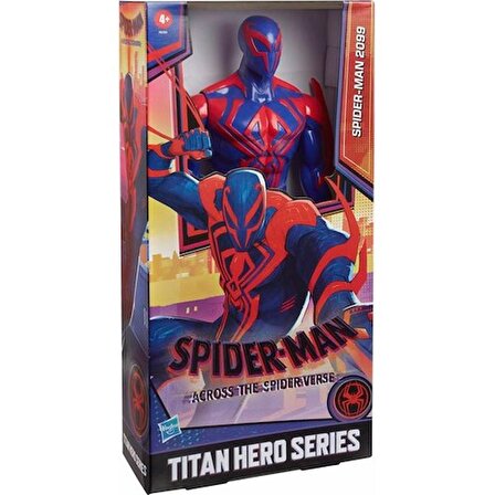 Spider Man Titan Hero Serisi Özel Figür Spider Verse F6104 Lisanslı Ürün