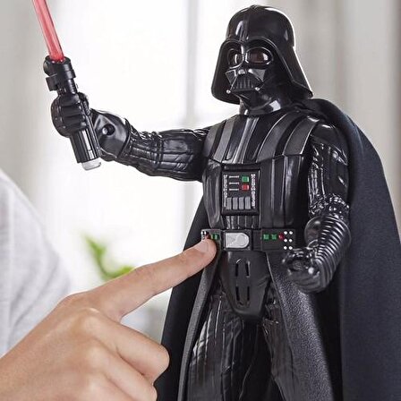 Star Wars Galactic Action Obi-Wan Kenobi Darth Vader F5955 Lisanslı Ürün