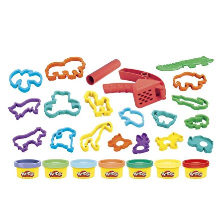 F7384 Play-Doh Creations Hayal Gücü Şekilleri Seti +3 yaş