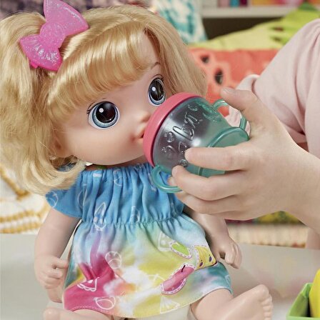 Baby Alive Bebeğimle Eğlenceli Yudumlar Sarışın F7356 Lisanslı Ürün