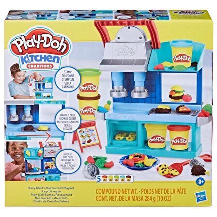 Play-Doh Meşgul Aşçılar Restoran Oyun Seti - F8107