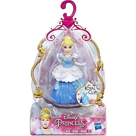 Disney Prenses Klipsli Mini Figür Sindirella E3049 - E4860