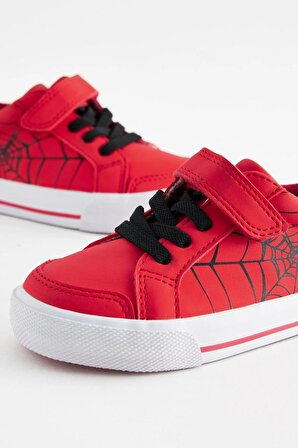 Çocuk Marvel Spiderman Lisanslı Örümcek Adam Baskılı Spor Ayakkabı