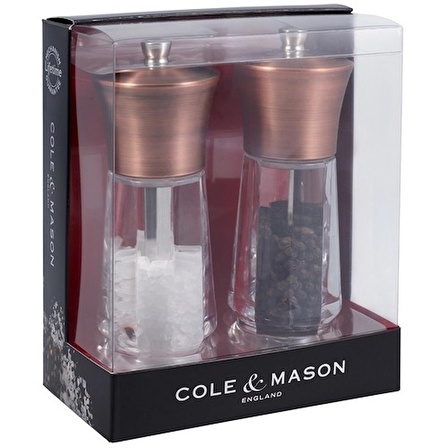 ​Cole & Mason Exford Antik 160mm Tuz&Biber Değirmeni Seti (H321941)