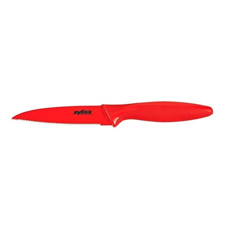 Zyliss E920021 10cm Kırmızı Testere Ağızlı Soyma Bıçağı