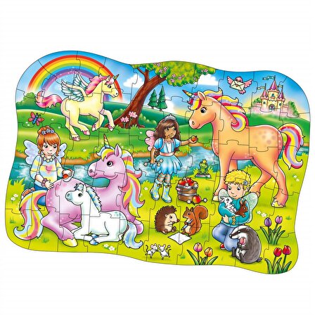 Orchard Unicorn Friends Toys 4+ Yaş Büyük Boy Puzzle 50 Parça