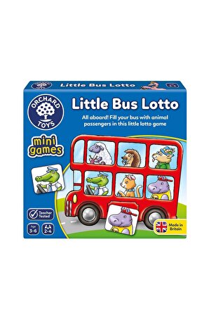 Orchard Little Bus Lotto (Renkli Otobüsler)