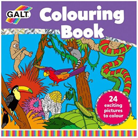 Galt 1004972 Yeni - Colouring Book 5 Yaş+
