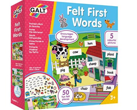 Galt Felt First Words 3 Yaş+
