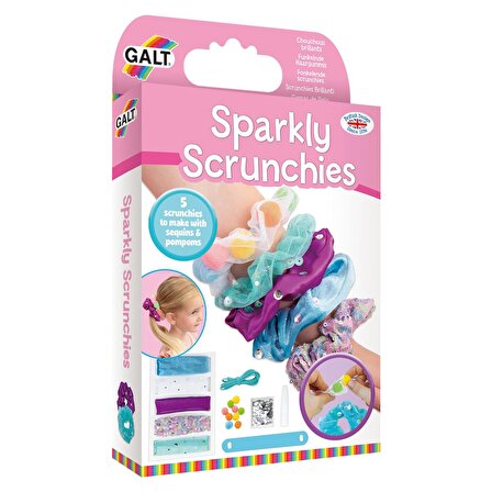 Galt Sparkly Scrunchies