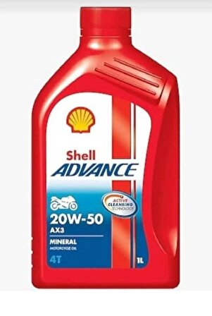 Shell Advance AX3 4T 20w50