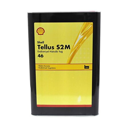 Shell Tellus S2M 46 15 Kg Yüksek Performanslı Hidrolik Sistem Yağ