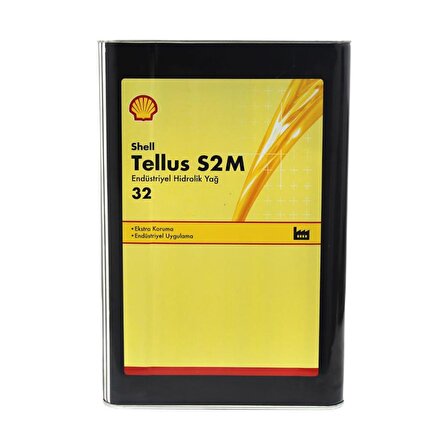 Shell Tellus S2M 32 15 Kg Yüksek Performanslı Hidrolik Sistem Yağ