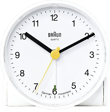 Braun BNC001WHWH Alarmlı Masa Saati Beyaz
