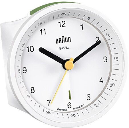 Braun BNC007WHWH Alarmlı Masa Saati Beyaz