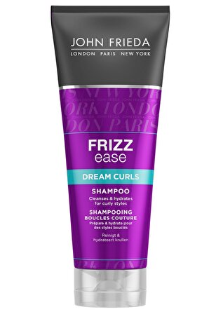 John Frieda Frizz Ease Dalgalı Saçlar İçin Bukle Belirginleştirici Habeş Yağlı Şampuan 250 ml