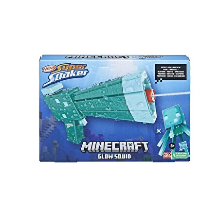 FABBATOYS ﻿Nerf Super Soaker Minecraft Glow Squid +8 yaş