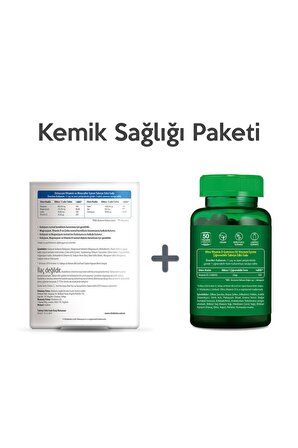 Osteocare (90 Tablet) + Ultra Vitamin D Gummies - Kemik Sağlığı Paketi