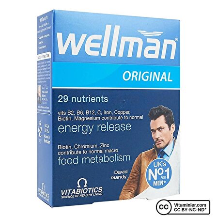 Vitabiotics Wellman Original 30 Tablet - AROMASIZ