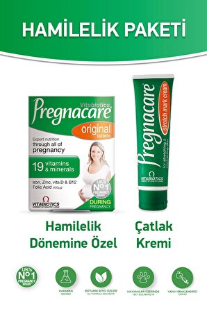 Pregnacare Original + Çatlak Kremi
